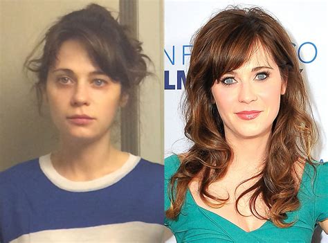 zooey deschanel without makeup.